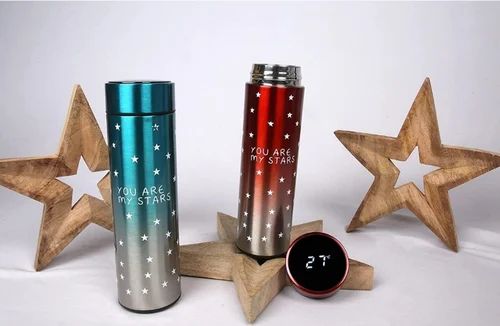 Stars Colorful smart LED Temperature Bottle