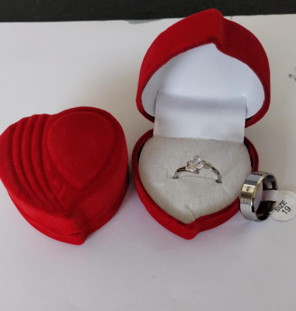 Couple Special Stainless Steel Rings Set