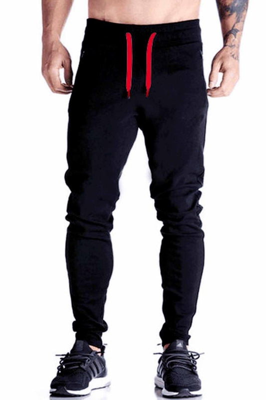 Black Gym Sleeveless Hood Tracksuit