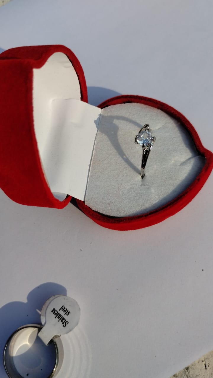 Couple Special Stainless Steel Rings Set