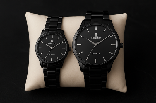 Elegant Couple Watch Set – Luxury Quartz Wristwatches