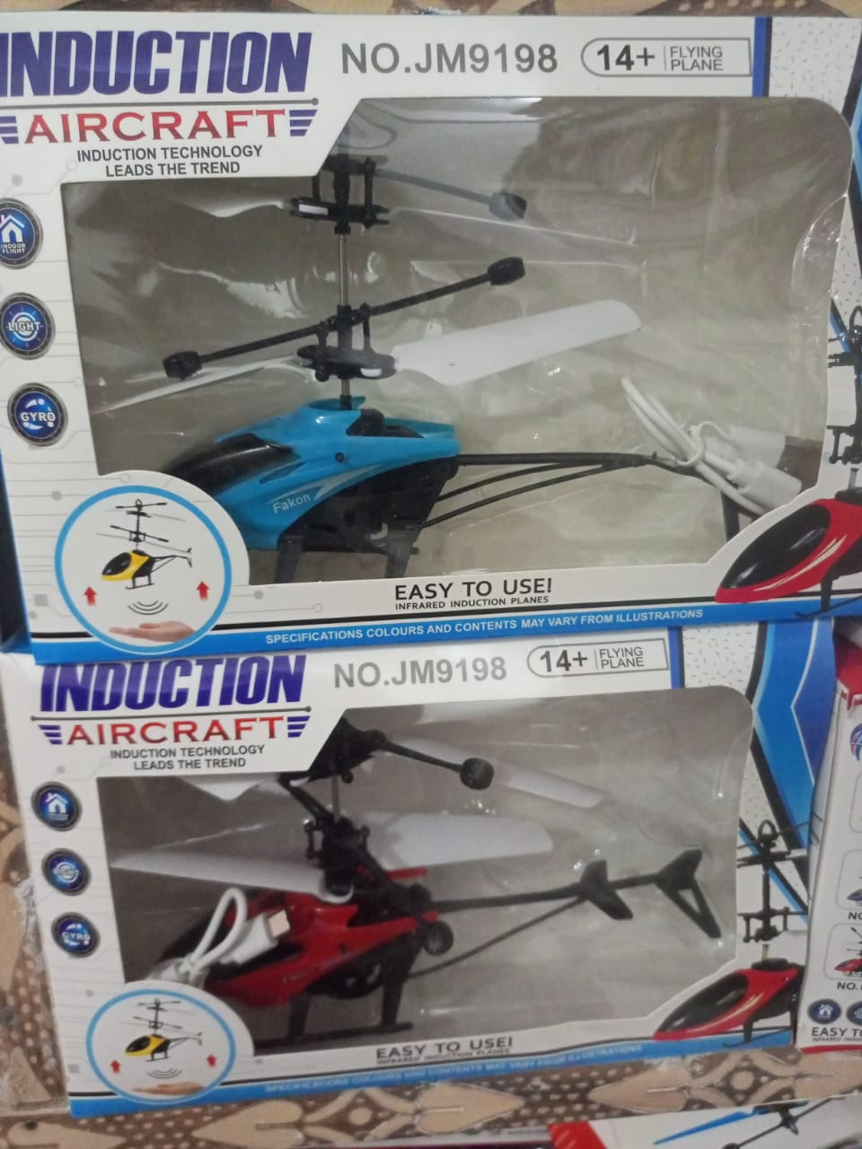 Infrared Induction LED Helicopter – Hand Sensor Controlled